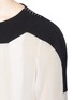 Detail View - Click To Enlarge - ISABEL MARANT - 'Rayner' smocked waist cotton chiffon top