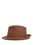 Figure View - Click To Enlarge - STELLA MCCARTNEY - Wool felt trilby hat