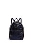 Main View - Click To Enlarge - STELLA MCCARTNEY - 'Falabella' mini patent chain backpack