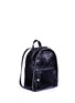 Figure View - Click To Enlarge - STELLA MCCARTNEY - 'Falabella' mini patent chain backpack