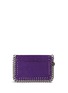 Figure View - Click To Enlarge - STELLA MCCARTNEY - 'Falabella' chain border card holder
