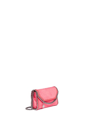 Figure View - Click To Enlarge - STELLA MCCARTNEY - 'Falabella' tiny crossbody chain bag