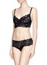 Main View - Click To Enlarge - COSABELLA - 'Never Say Never - Sweetie' soft lace bra