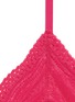 Detail View - Click To Enlarge - COSABELLA - 'Dolce' chevron lace soft bra