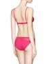 Back View - Click To Enlarge - COSABELLA - 'Dolce' chevron lace soft bra