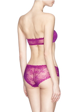 Back View - Click To Enlarge - COSABELLA - 'Trenta' lowrider lace hotpants