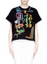 Main View - Click To Enlarge - PETER PILOTTO - Rope embroidery jewel appliqué sweatshirt