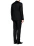 Back View - Click To Enlarge - LANVIN - Satin peaked lapel tuxedo suit