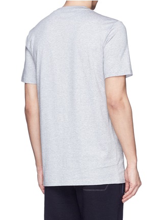 Back View - Click To Enlarge - LANVIN - Metallic abstract print T-shirt