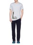 Figure View - Click To Enlarge - LANVIN - Metallic abstract print T-shirt