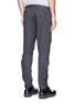 Back View - Click To Enlarge - LANVIN - Zip cuff cotton twill pants