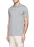 Front View - Click To Enlarge - LANVIN - Sneaker logo cotton polo shirt