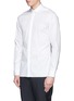 Front View - Click To Enlarge - LANVIN - Stitched piping bib tuxedo shirt