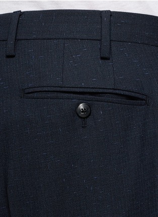 Detail View - Click To Enlarge - LANVIN - Donegal tweed wool blend pants