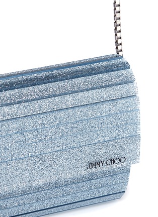 Detail View - Click To Enlarge - JIMMY CHOO - 'Sweetie' glitter acrylic chain clutch