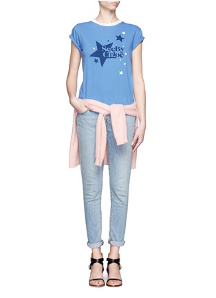 Figure View - Click To Enlarge - SEE BY CHLOÉ - Stardust logo print T-shirt