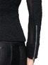 Detail View - Click To Enlarge - IRO - Amiya mesh trim bouclé box jacket