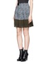 Front View - Click To Enlarge - WHISTLES - Maria printed pleated skirt