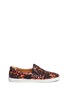 Main View - Click To Enlarge - JIMMY CHOO - Demi guipure lace patent leather slip-ons