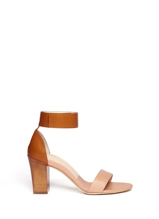 Main View - Click To Enlarge - CHLOÉ - Ankle strap chunky-heel sandals