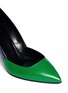 Detail View - Click To Enlarge - PIERRE HARDY - Bi-colour point-toe leather pumps