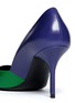 Detail View - Click To Enlarge - PIERRE HARDY - Bi-colour point-toe leather pumps