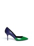 Main View - Click To Enlarge - PIERRE HARDY - Bi-colour point-toe leather pumps