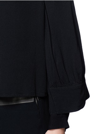 Detail View - Click To Enlarge - SEE BY CHLOÉ - Shoulder flap layer top 
