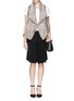 Figure View - Click To Enlarge - SEE BY CHLOÉ - Pleat wide leg skort