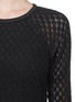 Detail View - Click To Enlarge - SEE BY CHLOÉ - Brushed lace dress