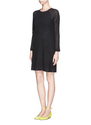 Figure View - Click To Enlarge - SEE BY CHLOÉ - Brushed lace dress
