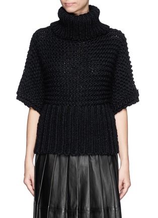 Main View - Click To Enlarge - ACNE STUDIOS - 'Ginette' chunky knit turtleneck sweater