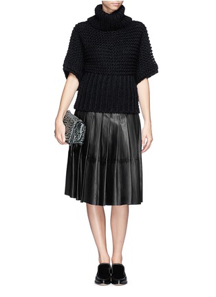Figure View - Click To Enlarge - ACNE STUDIOS - 'Ginette' chunky knit turtleneck sweater