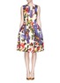 Main View - Click To Enlarge - MS MIN - Floral print dress