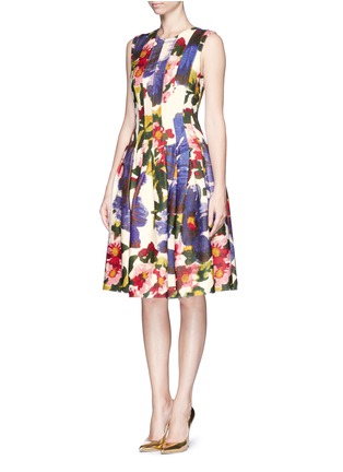 Figure View - Click To Enlarge - MS MIN - Floral print dress