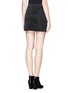 Back View - Click To Enlarge - ACNE STUDIOS - 'Kyte' satin skirt