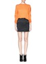 Figure View - Click To Enlarge - ACNE STUDIOS - 'Kyte' satin skirt