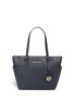 Main View - Click To Enlarge - MICHAEL KORS - Jet set medium saffiano leather travel tote