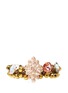 Main View - Click To Enlarge - MOUNSER - Floral rhinestone bracelet
