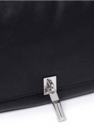 Detail View - Click To Enlarge - ELIZABETH AND JAMES - 'Cynnie' micro tassel leather crossbody bag