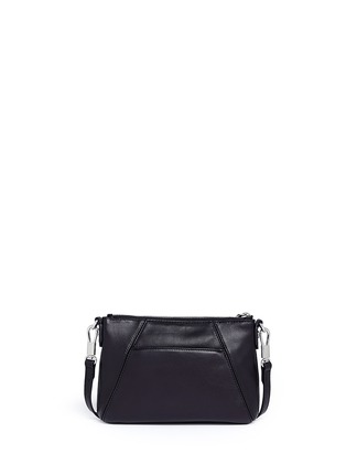 Back View - Click To Enlarge - ELIZABETH AND JAMES - 'Cynnie' micro tassel leather crossbody bag