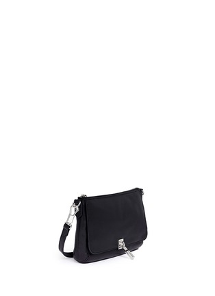 Front View - Click To Enlarge - ELIZABETH AND JAMES - 'Cynnie' micro tassel leather crossbody bag