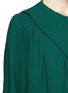 Detail View - Click To Enlarge - MSGM - Drape front crepe top