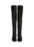 Figure View - Click To Enlarge - REED KRAKOFF - 'Flat Oxford' patent trim leather boots