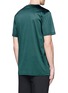 Back View - Click To Enlarge - LANVIN - Snake print cotton T-shirt