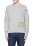 Main View - Click To Enlarge - ACNE STUDIOS - 'College L Face' cotton French terry sweatshirt