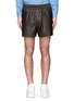 Main View - Click To Enlarge - ACNE STUDIOS - 'Phillip' coated fabric shorts