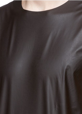 Detail View - Click To Enlarge - ACNE STUDIOS - 'Steve' coated fabric tank top