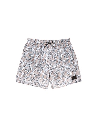 Main View - Click To Enlarge - ACNE STUDIOS - Perry' tiger print swim shorts