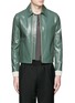 Main View - Click To Enlarge - ACNE STUDIOS - 'Adrien' coated leather jacket